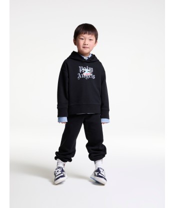 Palm Angels Boys PA X Keith Haring Skateboard Hoodie in Black Vous souhaitez 