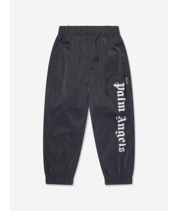 Palm Angels Boys Overlogo After Sport Joggers in Black JUSQU'A -70%! 