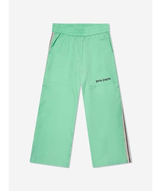 Palm Angels Boys Track Travel Pants in Green s'inspire de l'anatomie humaine