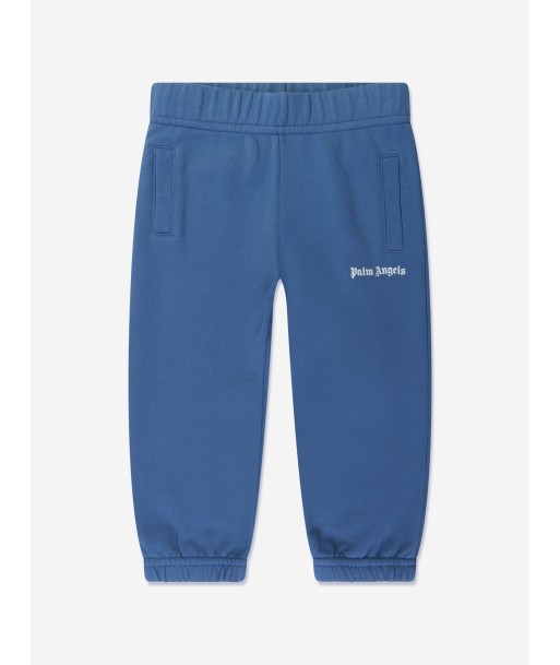 Palm Angels Baby Boys Logo Joggers in Blue Découvrez la collection