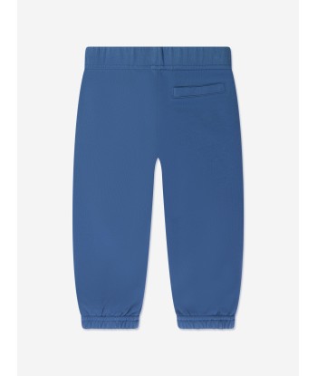 Palm Angels Baby Boys Logo Joggers in Blue Découvrez la collection