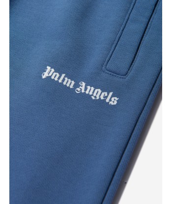 Palm Angels Baby Boys Logo Joggers in Blue Découvrez la collection