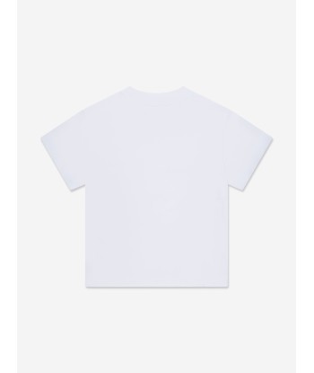 Palm Angels Kids Bear T-Shirt in White outlet