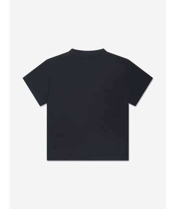 Palm Angels Kids Bear T-Shirt in Black de la marque