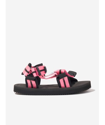 Palm Angels Girls PA X Suicoke Depa-2 Sandals in Pink Venez découvrir notre 