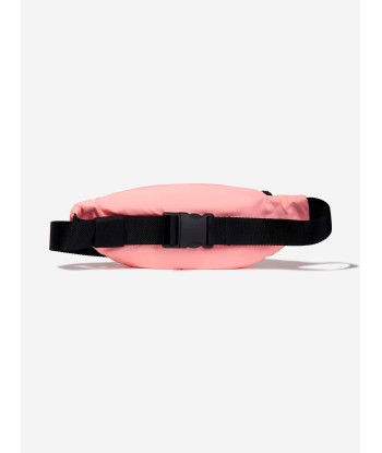 Palm Angels Girls Curved Logo Belt Bag in Pink (23cm) france