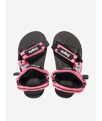 Palm Angels Girls PA X Suicoke Depa-2 Sandals in Pink Venez découvrir notre 