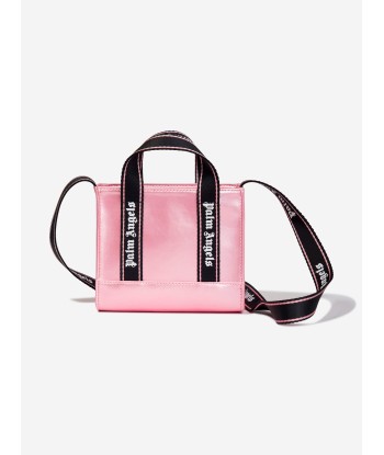 Palm Angels Girls Shiny Mini Crossbody Bag in Pink (20cm) ouvre sa boutique