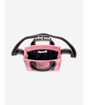 Palm Angels Girls Shiny Mini Crossbody Bag in Pink (20cm) ouvre sa boutique