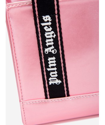 Palm Angels Girls Shiny Mini Crossbody Bag in Pink (20cm) ouvre sa boutique