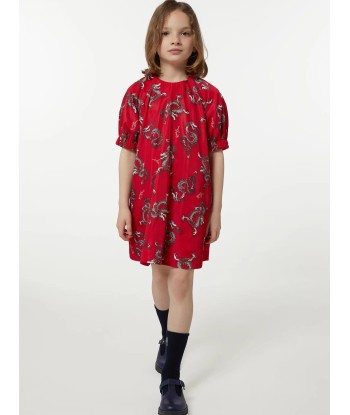 KENZO Girls Dragon Print Dress in Red suggérées chez