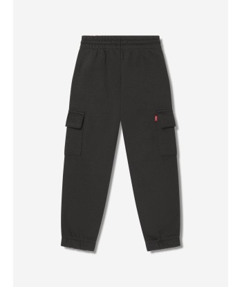 Levi's Wear Boys Utility Cargo Joggers in Black hantent personnes