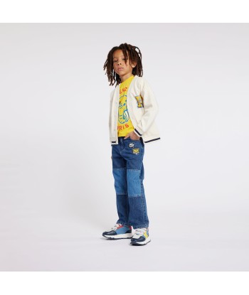 KENZO Boys Varsity Cardigan in Ivory Toutes les collections ici