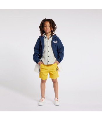 KENZO Kids Hooded Windbreaker in Navy ou a consommer sur place