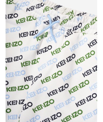 KENZO Boys Logo Print Joggers in Ivory Le MVP de beaucoup