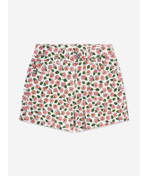 KENZO Girls Flower Shorts in Ivory Toutes les collections ici