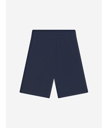 KENZO Kids Logo Bermuda Shorts in Navy livraison gratuite