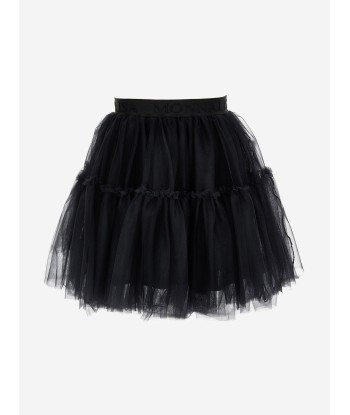 Monnalisa Girls Tutu Tulle Skirt in Black pas cher