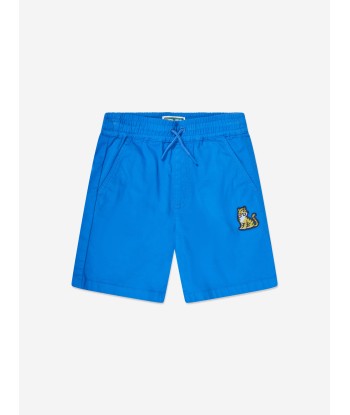 KENZO Boys Kotora Bermuda Shorts in Blue Profitez des Offres !