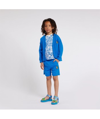 KENZO Boys Kotora Bermuda Shorts in Blue Profitez des Offres !