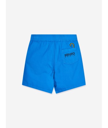 KENZO Boys Kotora Bermuda Shorts in Blue Profitez des Offres !