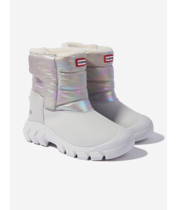 Hunter Kids Intrepid Reflective Camo Snow Boots in Multicolour Faites des économies