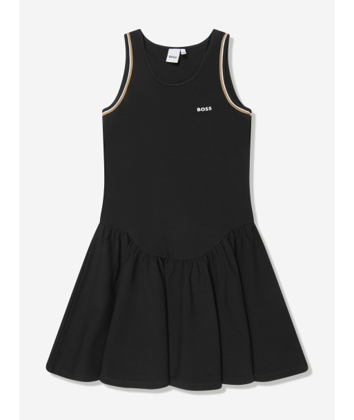 BOSS Girls Sleeveless Milano Dress in Black store