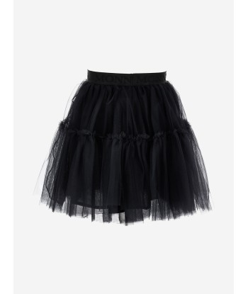 Monnalisa Girls Tutu Tulle Skirt in Black pas cher