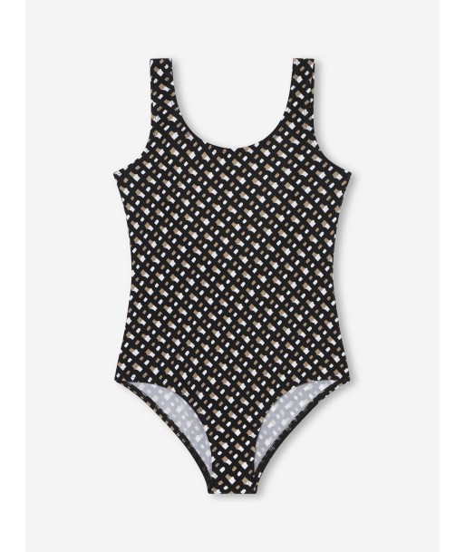 BOSS Girls Monogram Swimsuit in Multicolour Les êtres humains sont 