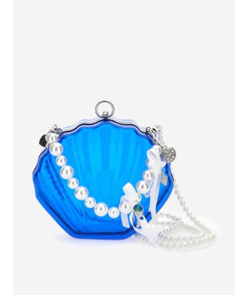 Monnalisa Girls Shell Crossbody Bag in Blue (33cm) sélection de produits