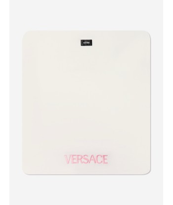 Versace Baby Girls Barocco Logo Blanket in Pink de la marque