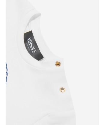 Versace Baby Boys Nautical Medusa T-Shirt in White chez Cornerstreet bien 