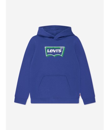 Levi's Boys Batwing Fill Hoodie in Blue pas cheres