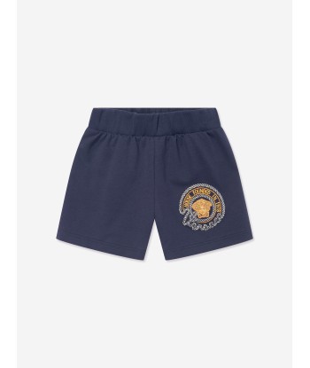 Versace Baby Boys Nautical Medusa Shorts in Navy la livraison gratuite