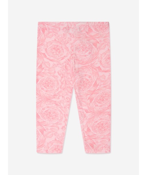 Versace Baby Girls Barocco Leggings in Pink Jusqu'à 80% De Réduction