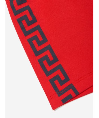 Versace Baby Boys Greca Medusa Logo Short in Red Toutes les collections ici