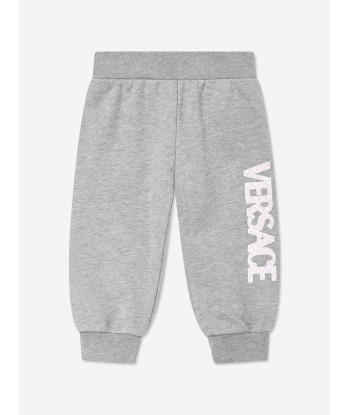 Versace Baby Boys Damier Logo Joggers in Grey l'évolution des habitudes 