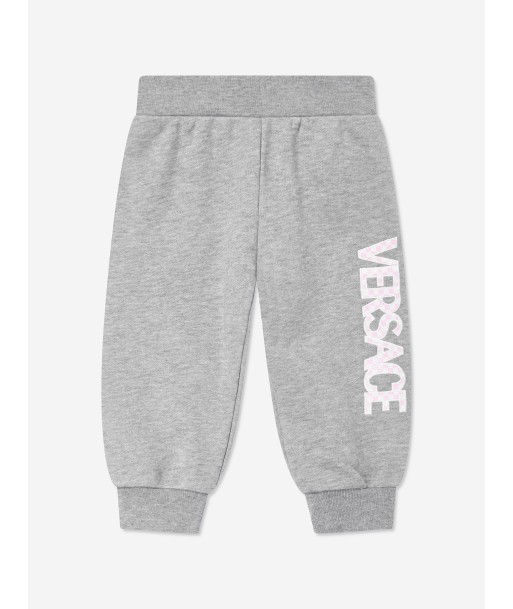 Versace Baby Boys Damier Logo Joggers in Grey l'évolution des habitudes 