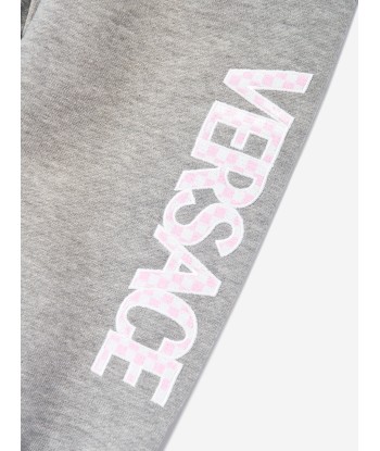 Versace Baby Boys Damier Logo Joggers in Grey l'évolution des habitudes 