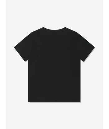 Versace Boys Medusa Logo T-Shirt in Black l'achat 