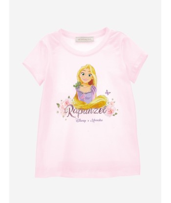 Monnalisa Girls Princess T-Shirt in Pink À commander