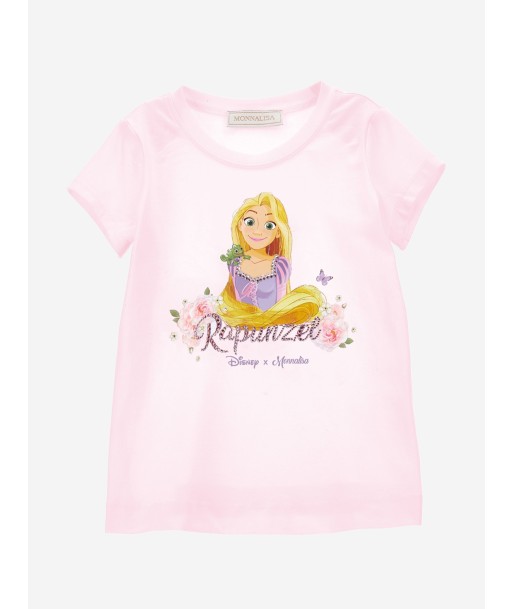 Monnalisa Girls Princess T-Shirt in Pink À commander