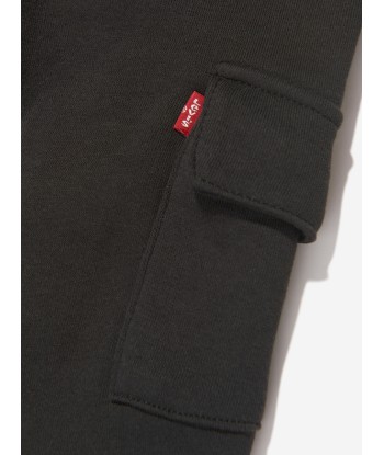 Levi's Wear Boys Utility Cargo Joggers in Black hantent personnes