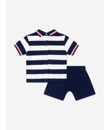 Versace Baby Boys Nautical Shorts Set in Navy les muscles