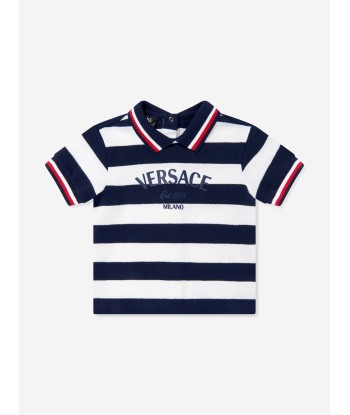 Versace Baby Boys Nautical Shorts Set in Navy les muscles