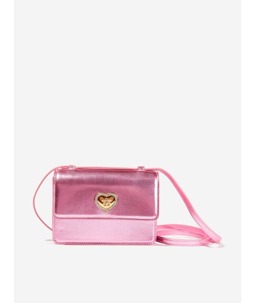 Versace Girls Medusa Heart Shoulder Bag in Pink suggérées chez