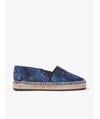 Versace Boys Barocco Espadrilles in Navy votre restaurant rapide dans 