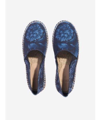 Versace Boys Barocco Espadrilles in Navy votre restaurant rapide dans 