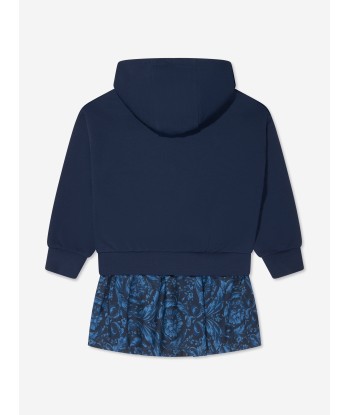 Versace Girls Medusa Sweater Dress in Navy Jusqu'à 80% De Réduction