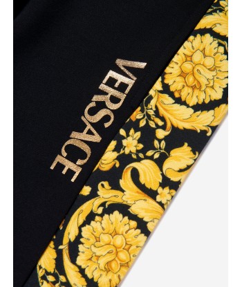 Versace Boys Barocco Logo Joggers in Black Le MVP de beaucoup